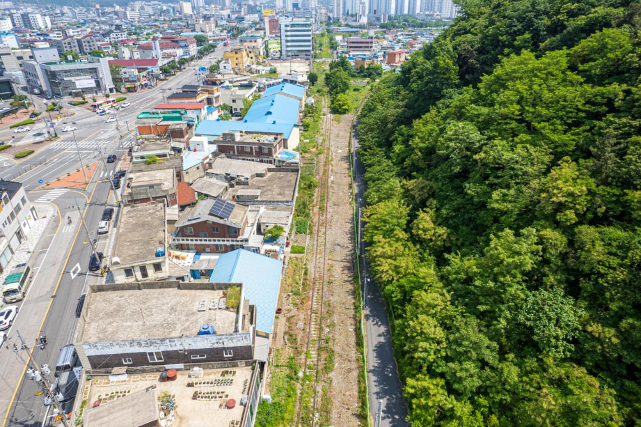 바람길숲 드론사진