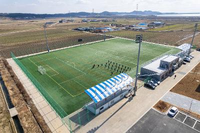 서군산복합체육센터 드론사진