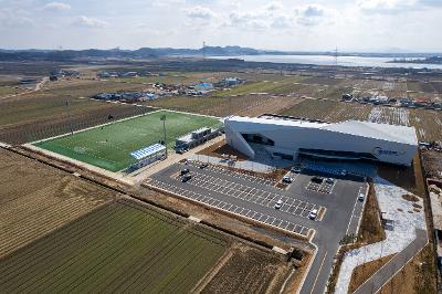 서군산복합체육센터 드론사진