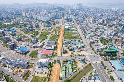 바람길숲 드론사진