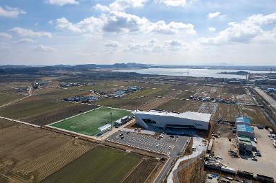 서군산복합체육센터 드론사진
