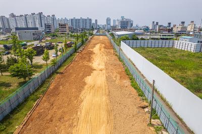 바람길숲 드론사진