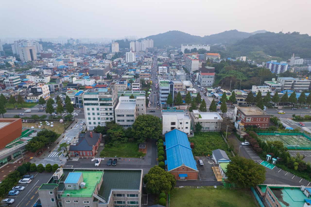 야행 드론사진