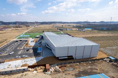 서군산복합체육센터 드론사진