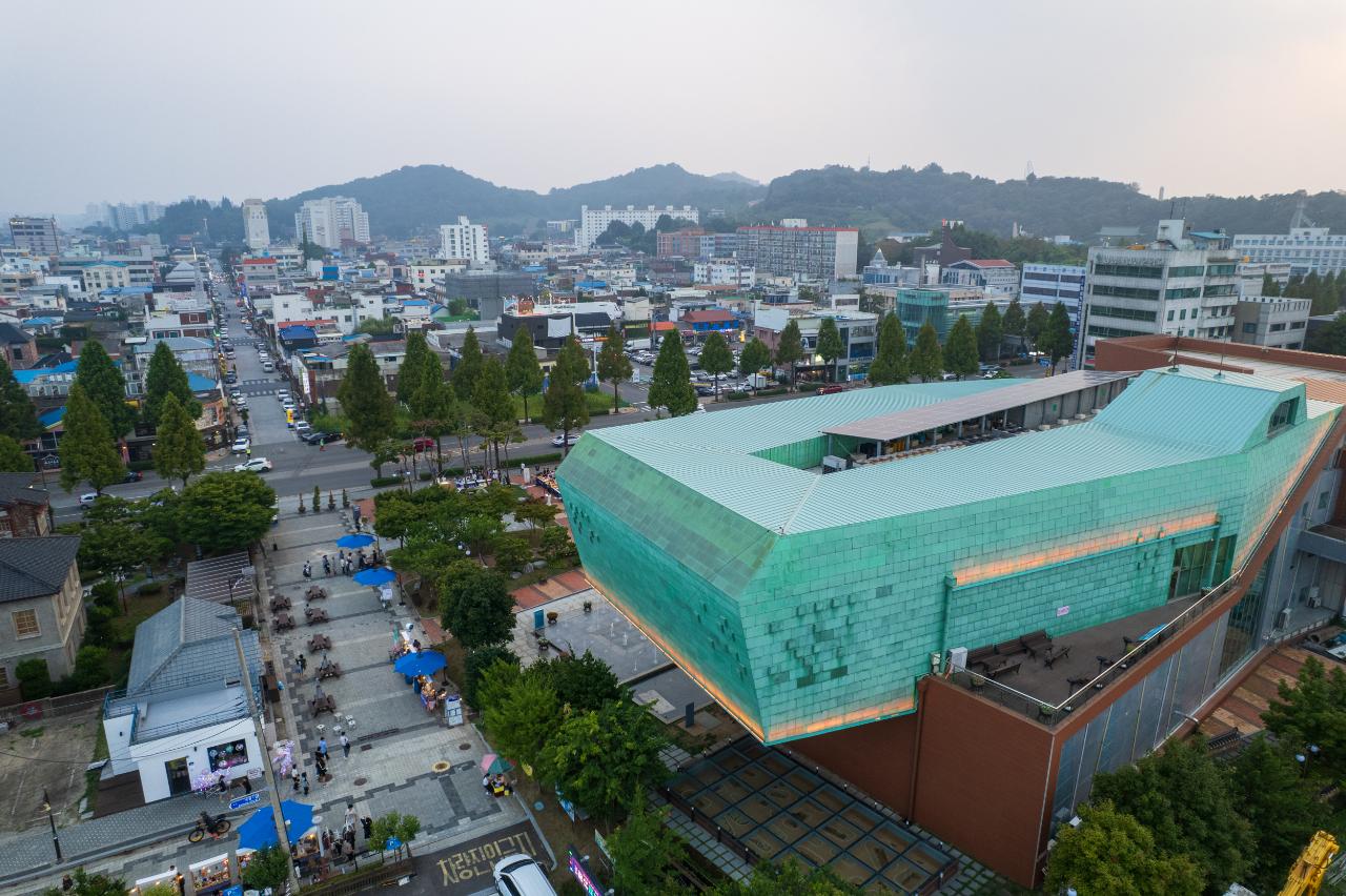 야행 드론사진