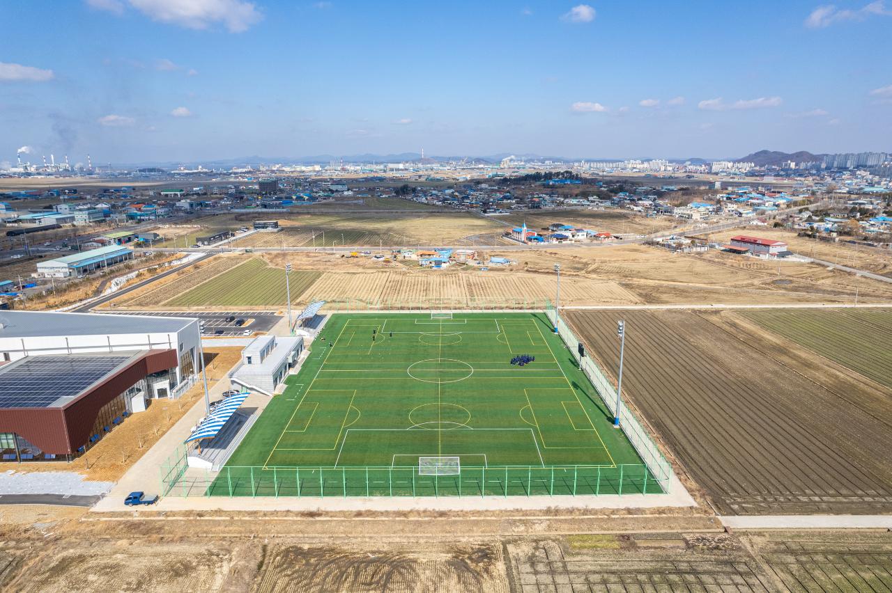 서군산복합체육센터 드론사진