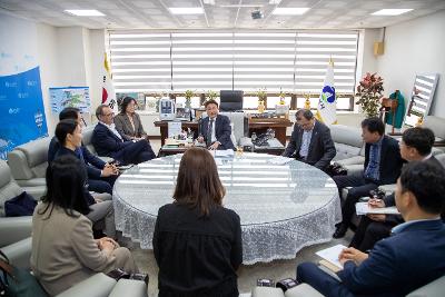 워싱턴주 타코마교육청 국제협력관 군산시청 예방
