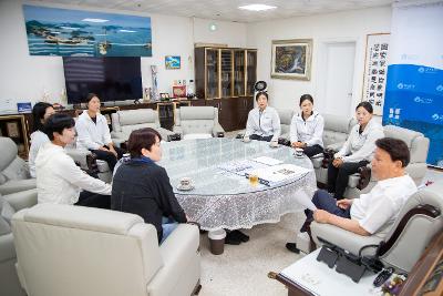 군산시청 조정팀 간담