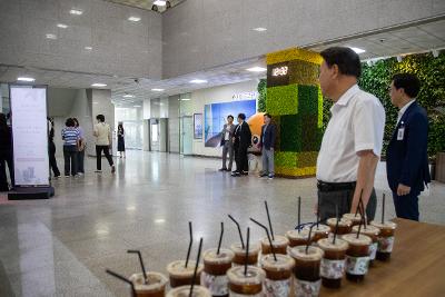 민선8기 3주년 기념, 감사의 한 잔