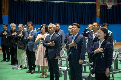 제75회 군산중.고 6.25학도병 전사자 추모제