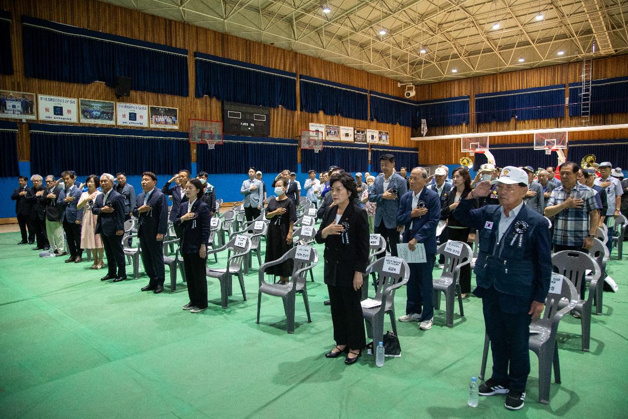 제75회 군산중.고 6.25학도병 전사자 추모제