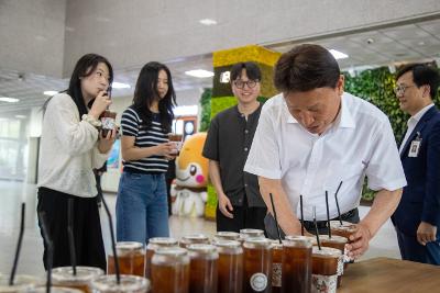 민선8기 3주년 기념, 감사의 한 잔