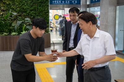 민선8기 3주년 기념, 감사의 한 잔