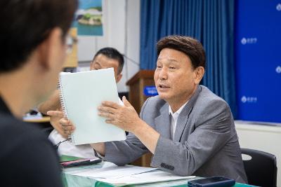 언론인 간담회