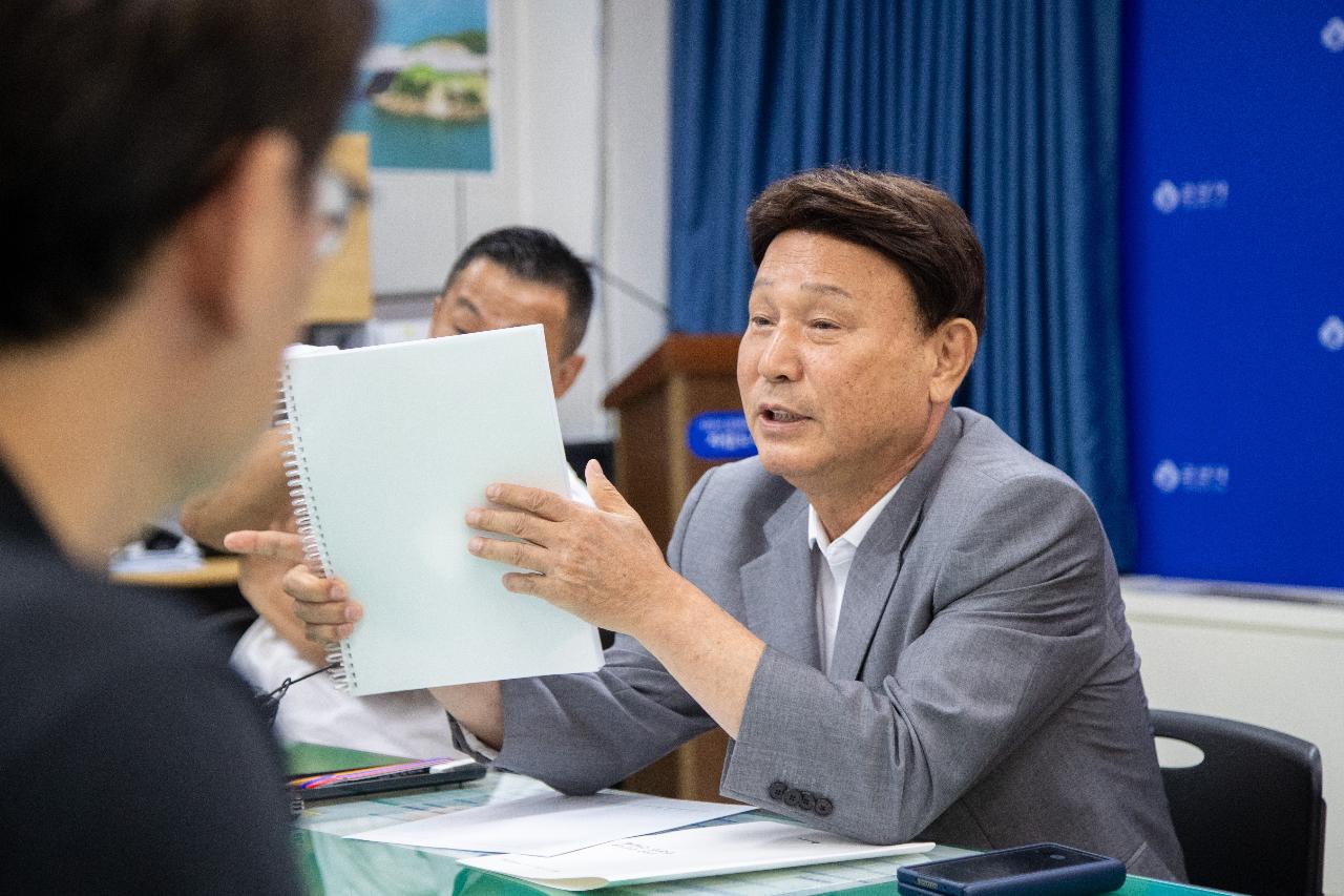 언론인 간담회