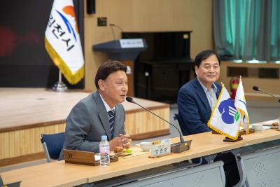 자매도시 김천 방문 농특산물 교류 판매행사