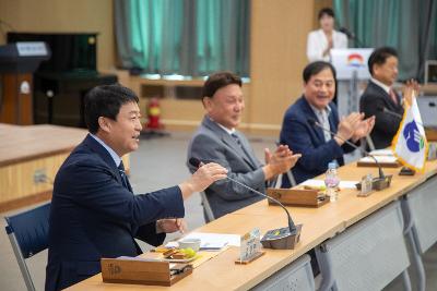 자매도시 김천 방문 농특산물 교류 판매행사