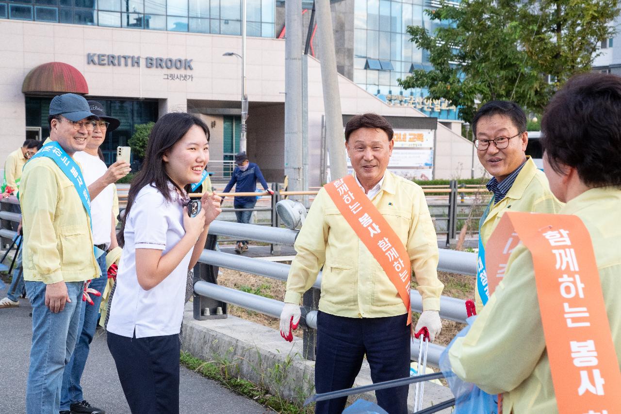 2025년 추석맞이 대청결 활동(경포천)