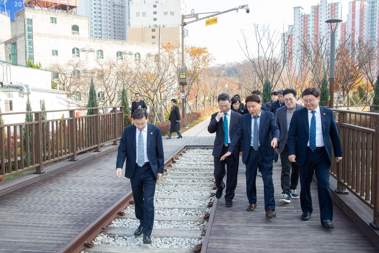 군산 철길숲 준공식