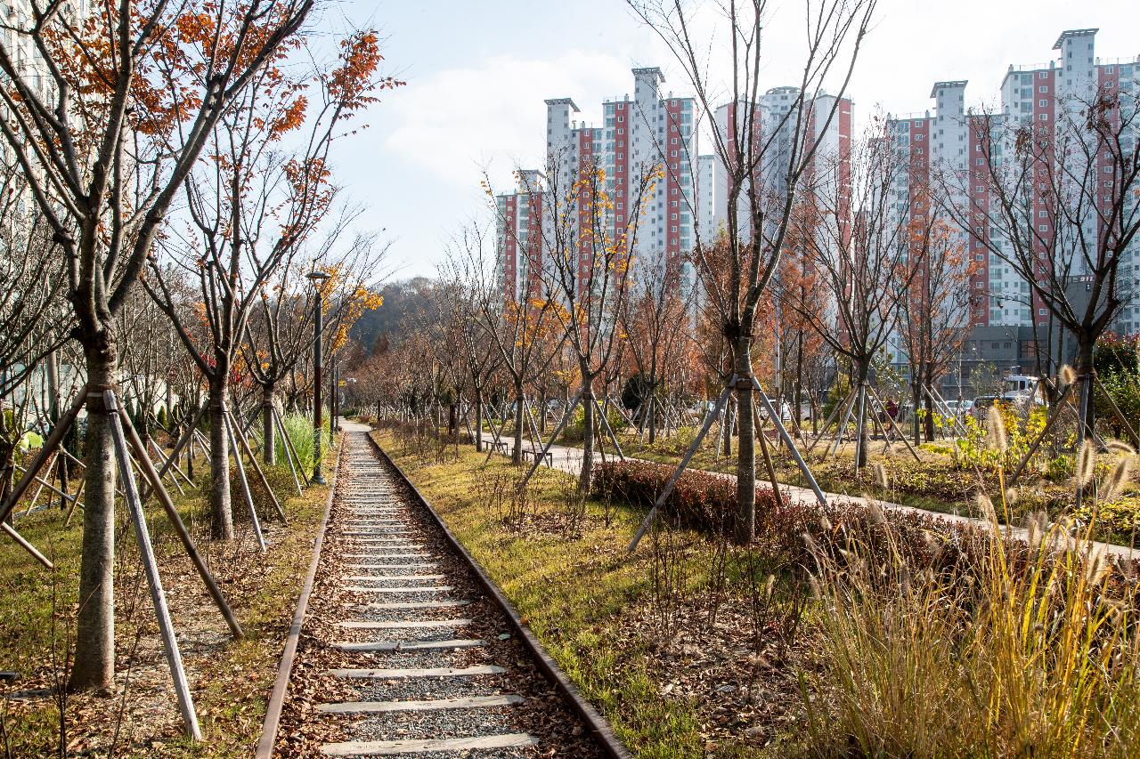 군산 철길숲 준공식