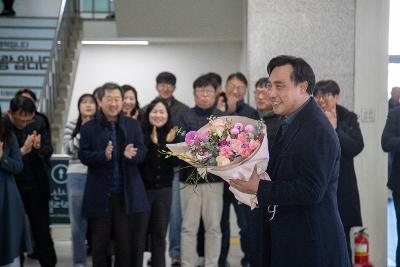 기획행정국 기념촬영