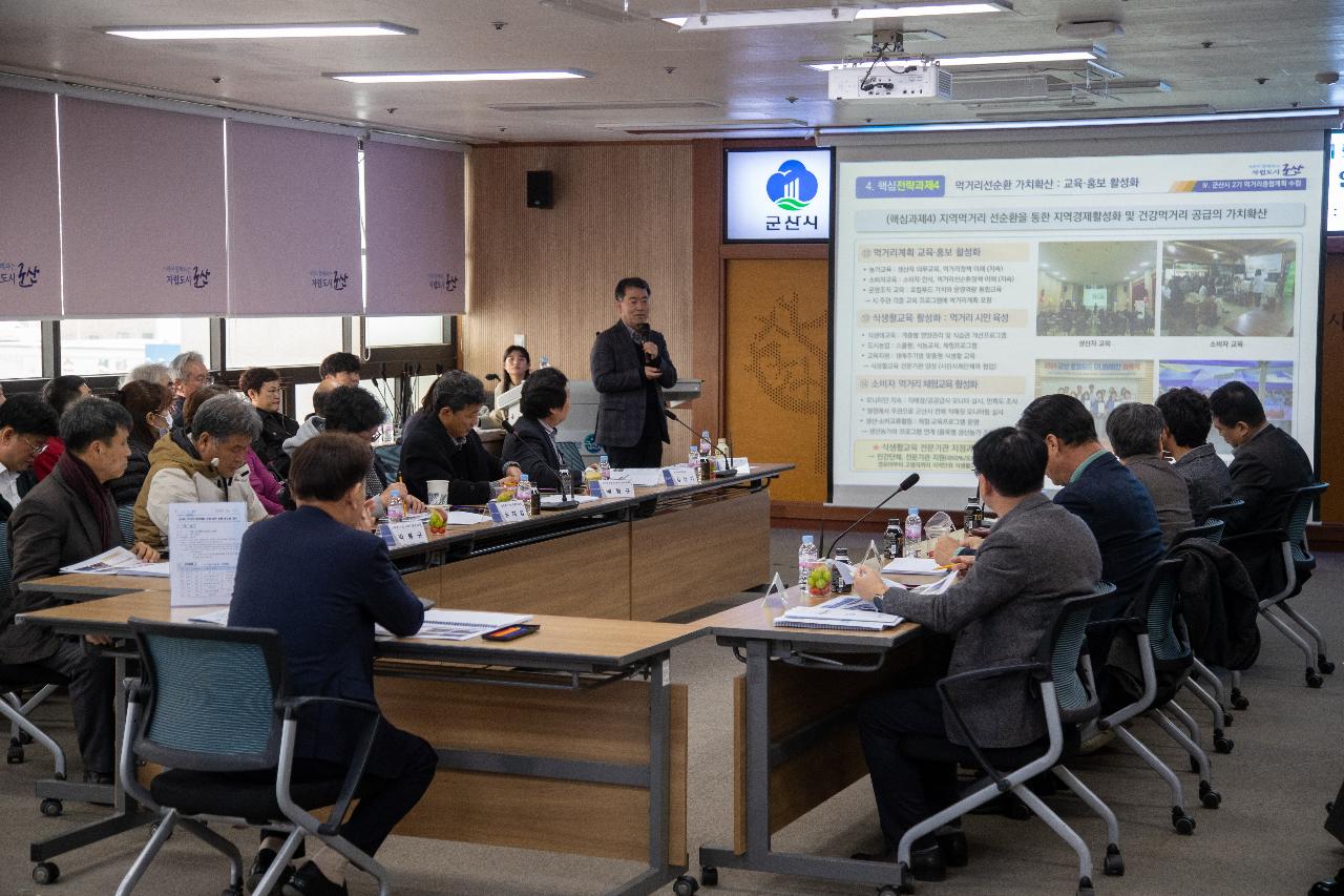 제3기 군산시 먹거리위원회 전체회의