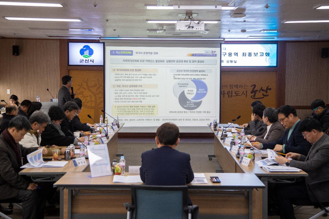 제3기 군산시 먹거리위원회 전체회의