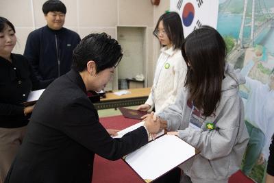 제10기 어린이.청소년의회 수료식 및 정책제안대회 시상식