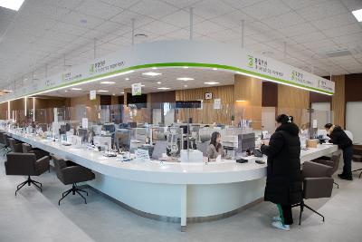 조촌동 신청사 개청식 및 신년대화