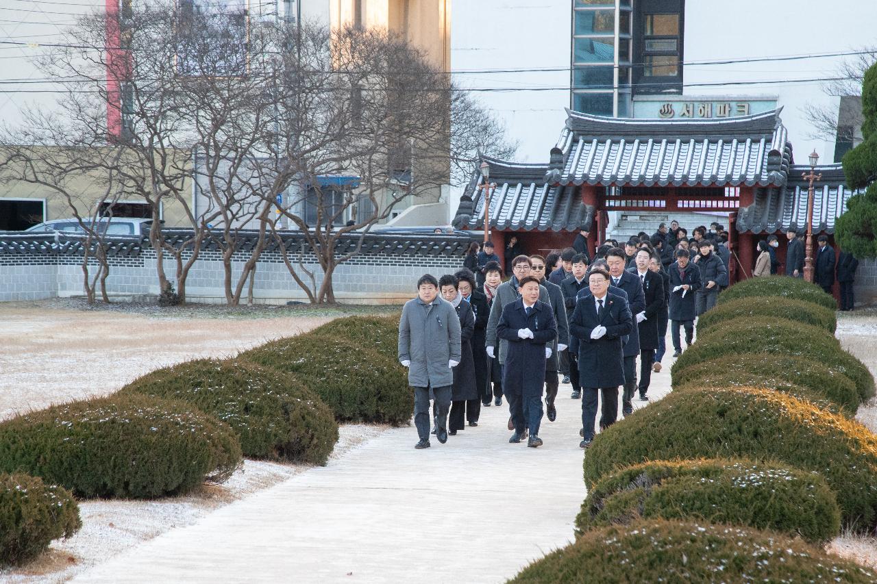 2026년 병오년 신년 호국의 숲 참배