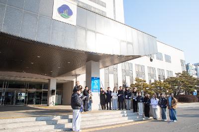 아동친화도시 상위 인증갱신 현판 제막식