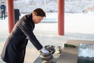 2026년 병오년 신년 호국의 숲 참배
