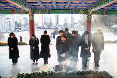 2026년 병오년 신년 호국의 숲 참배