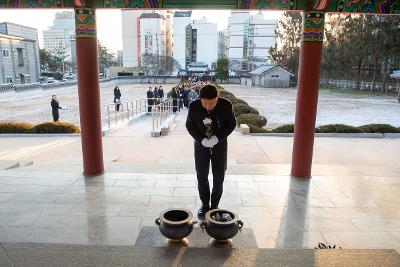 2026년 병오년 신년 호국의 숲 참배