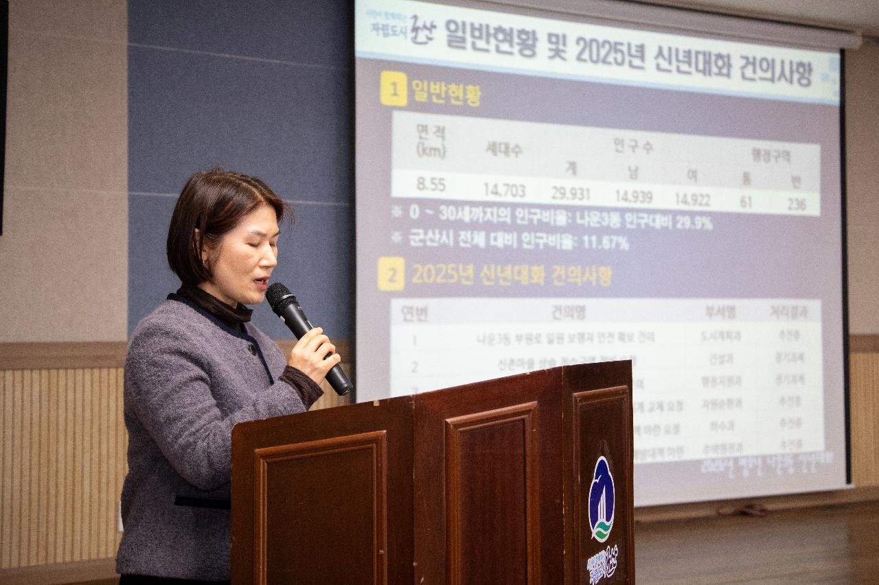 나운3동 신년대화