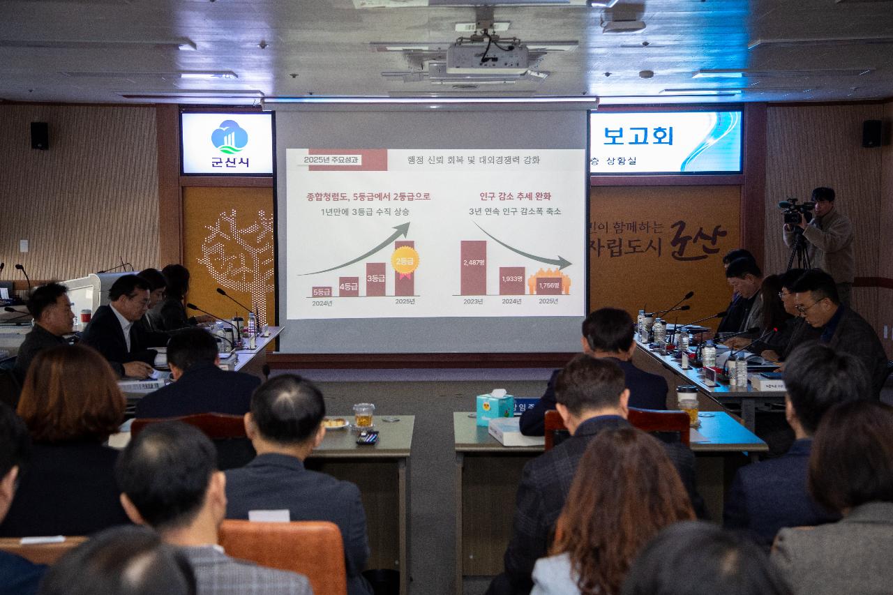 2026년 주요업무계획 보고회