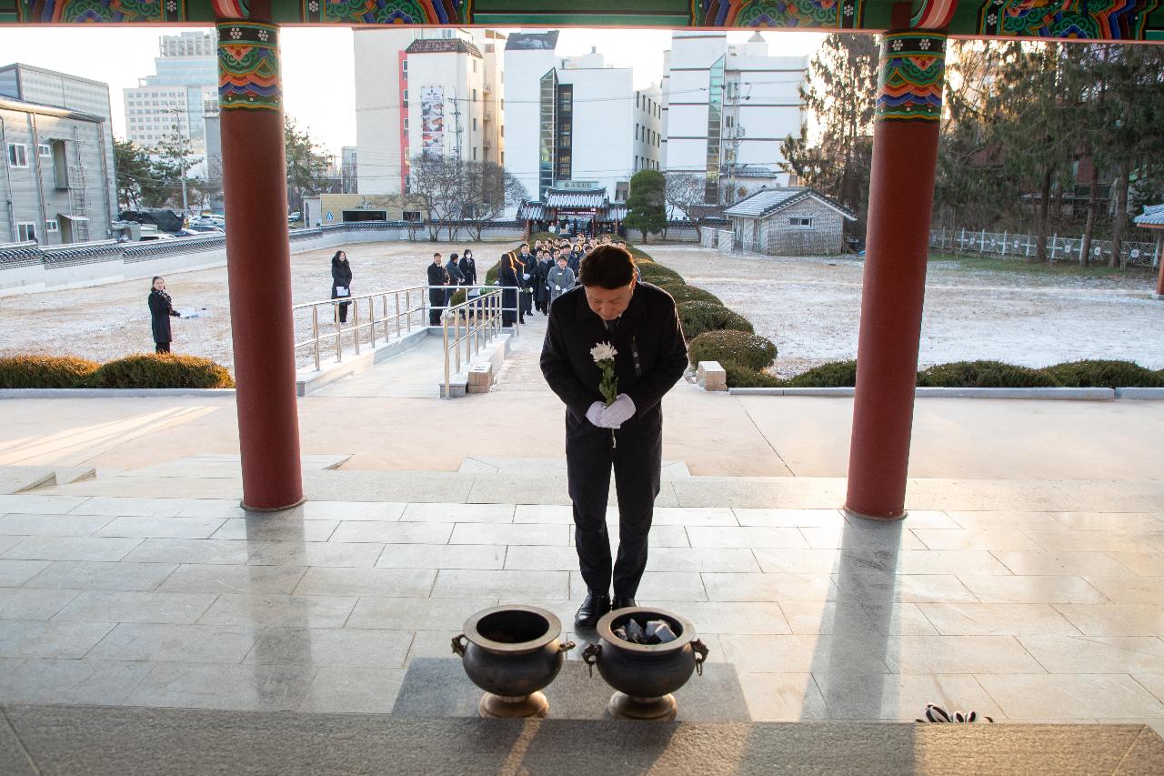 2026년 병오년 신년 호국의 숲 참배