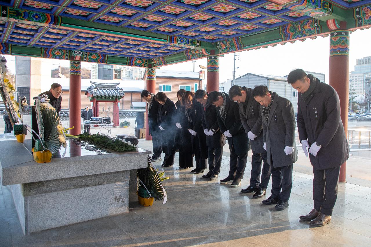 2026년 병오년 신년 호국의 숲 참배