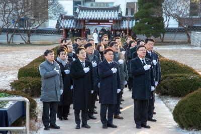 2026년 병오년 신년 호국의 숲 참배