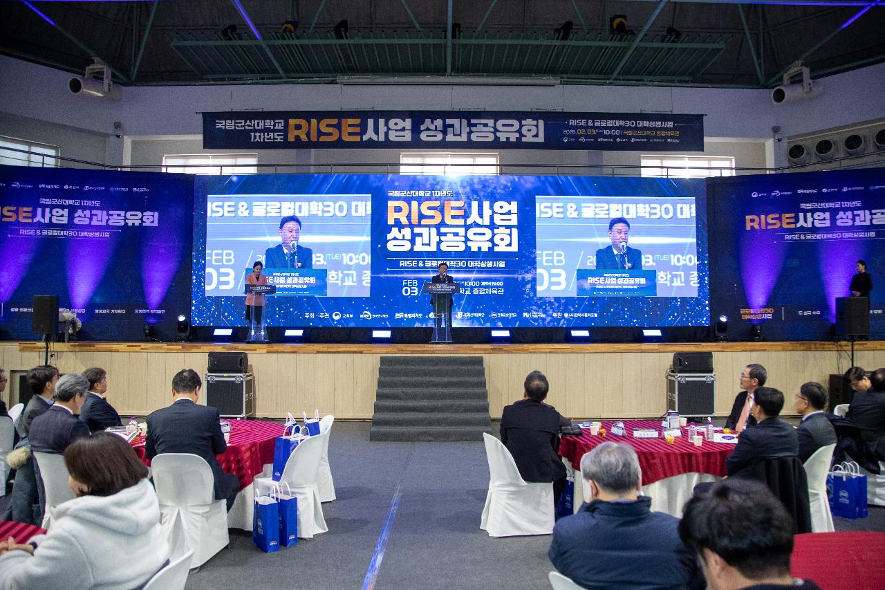 2025년 군산대 RISE사업 성과공유회