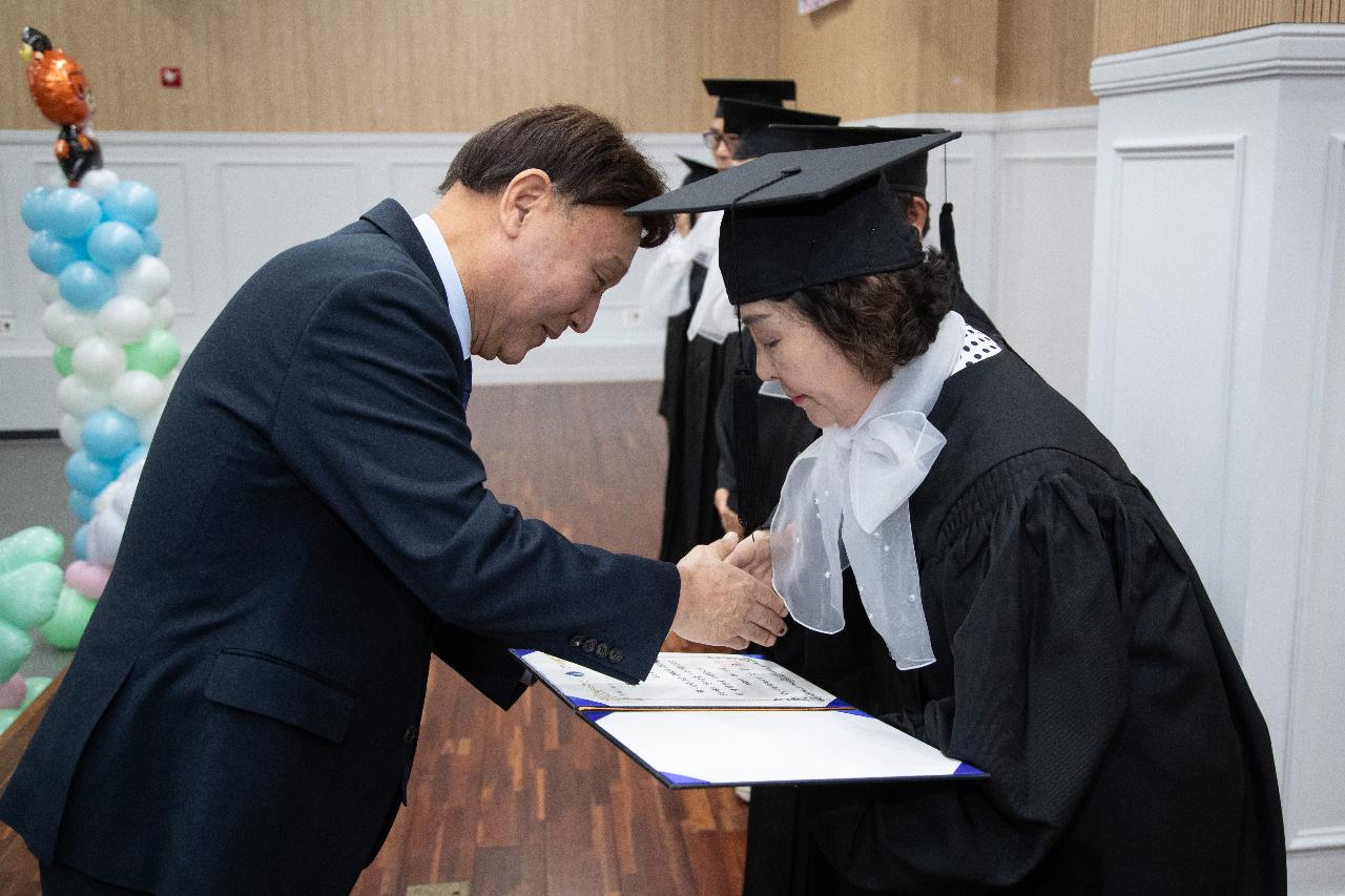 2026년 제9회 군산시늘푸른학교 졸업식