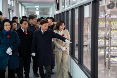 군산지역자활센터 스마트팜 개소식