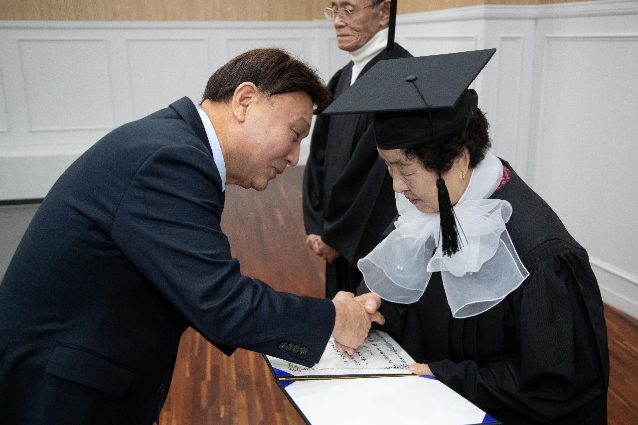 2026년 제9회 군산시늘푸른학교 졸업식