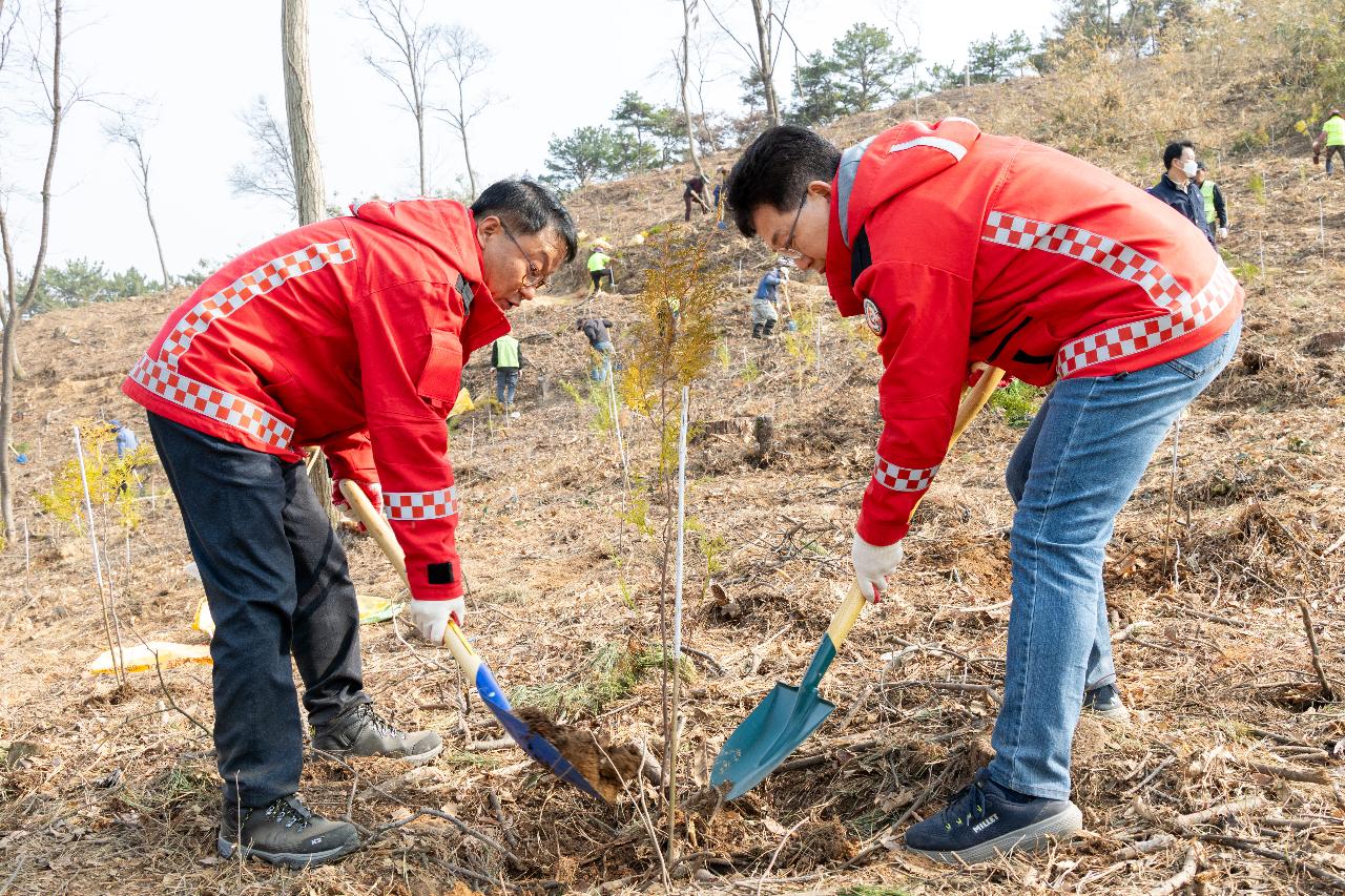 제81회 식목일 기념 나무심기 행사