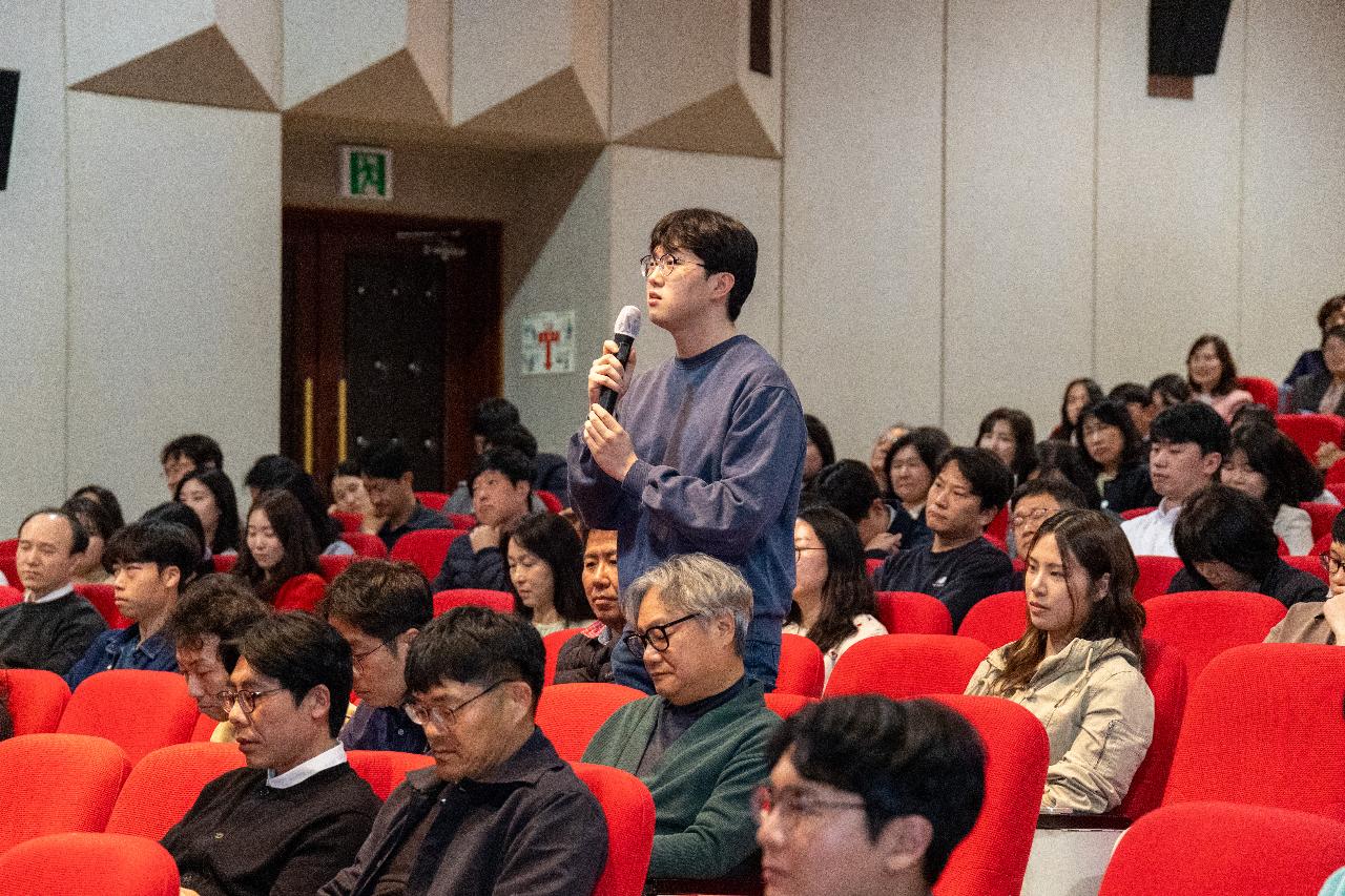 군산시 청렴도 향상을 위한 격의 없는 노필터 토크쇼