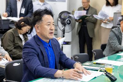 안전건설국 정례 브리핑