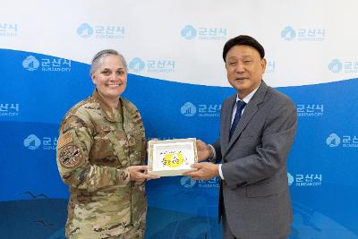 미공군 제8전투비행단장 환송 차담회