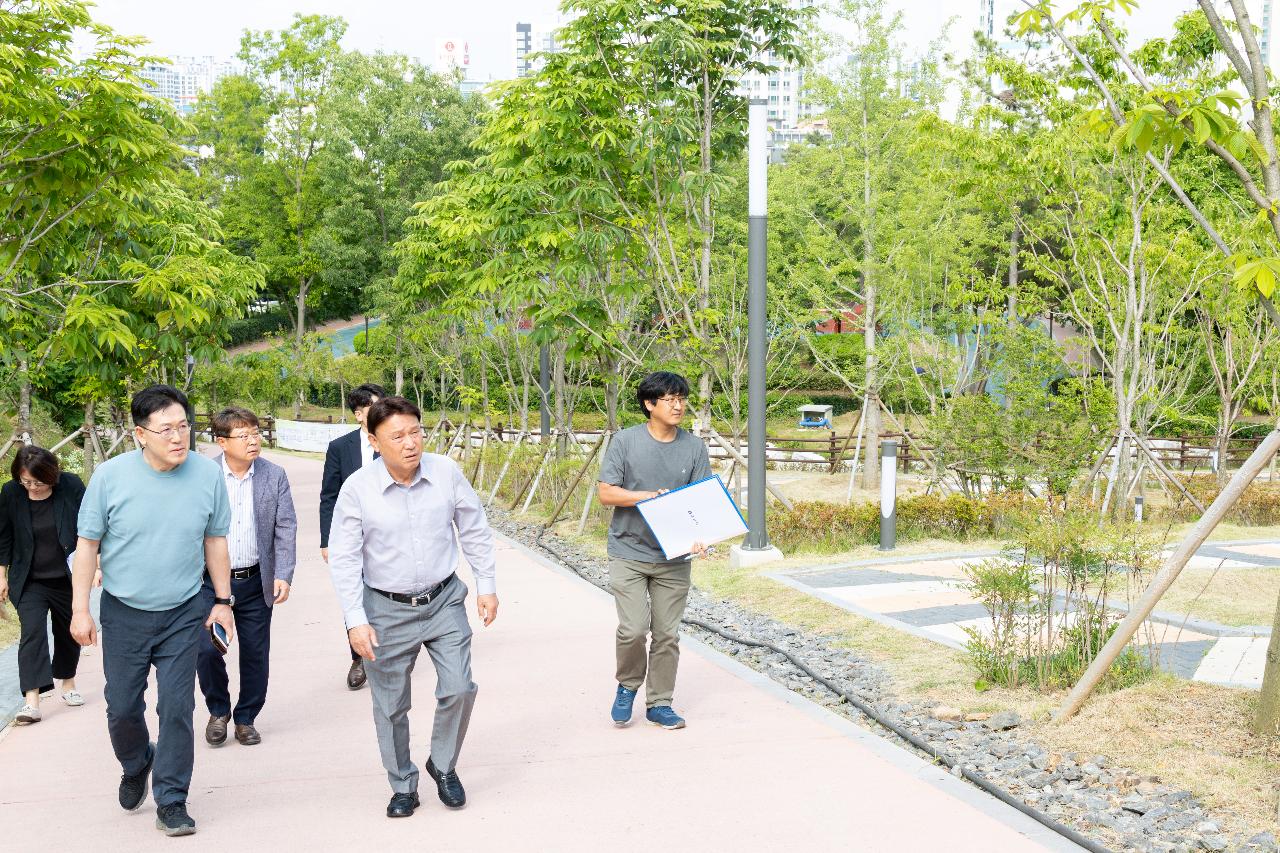 새들공원 현장방문