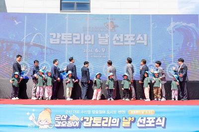 군산 갑오징어 갑토리의 날 신포식