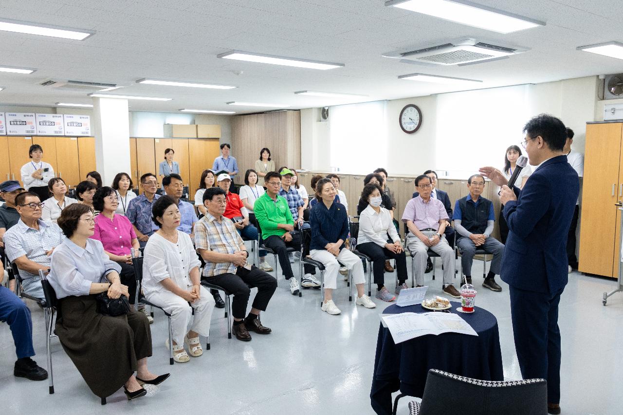 군산시니어클럽 방문